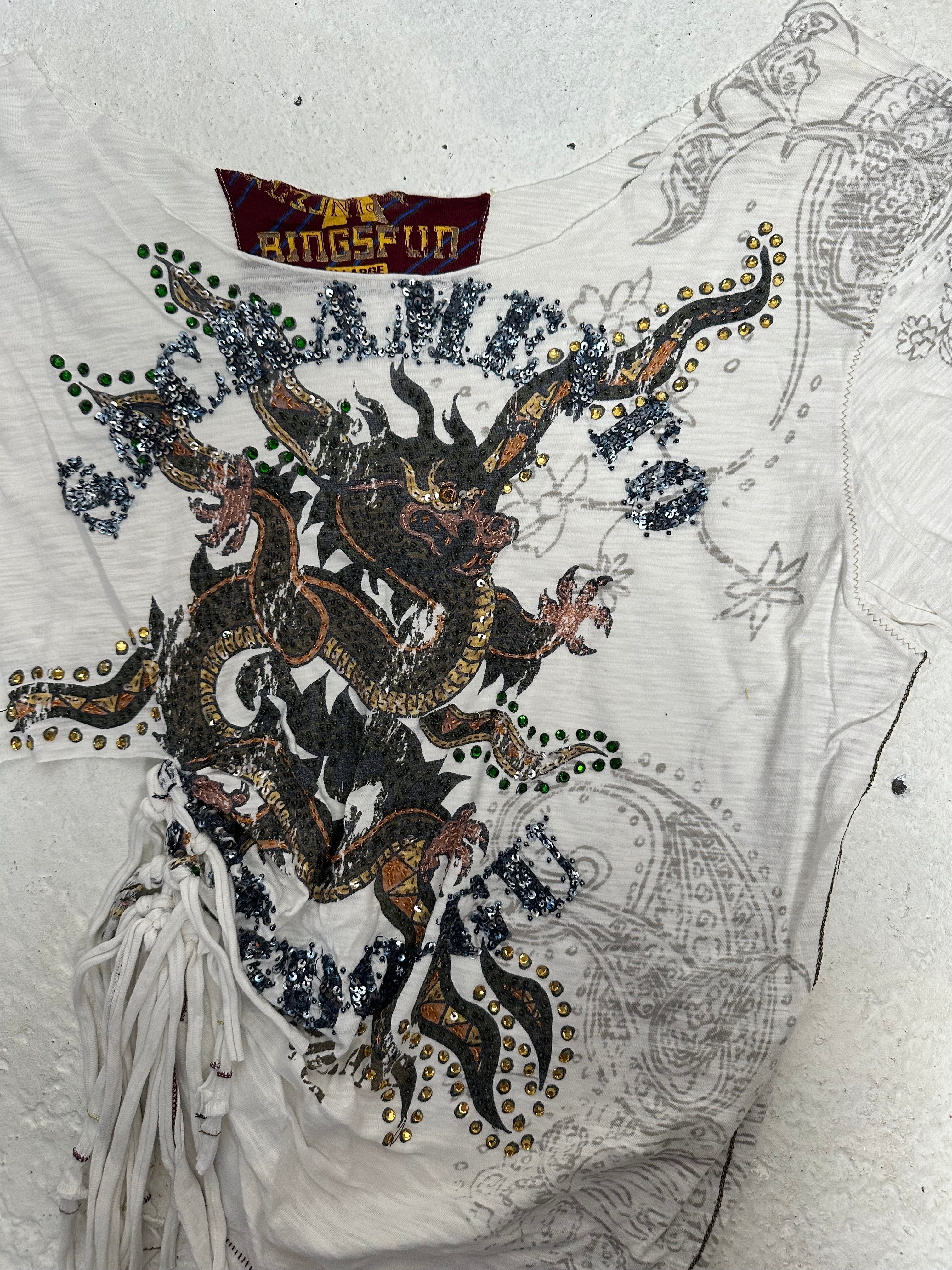 Dragon Fringe Tee (S)