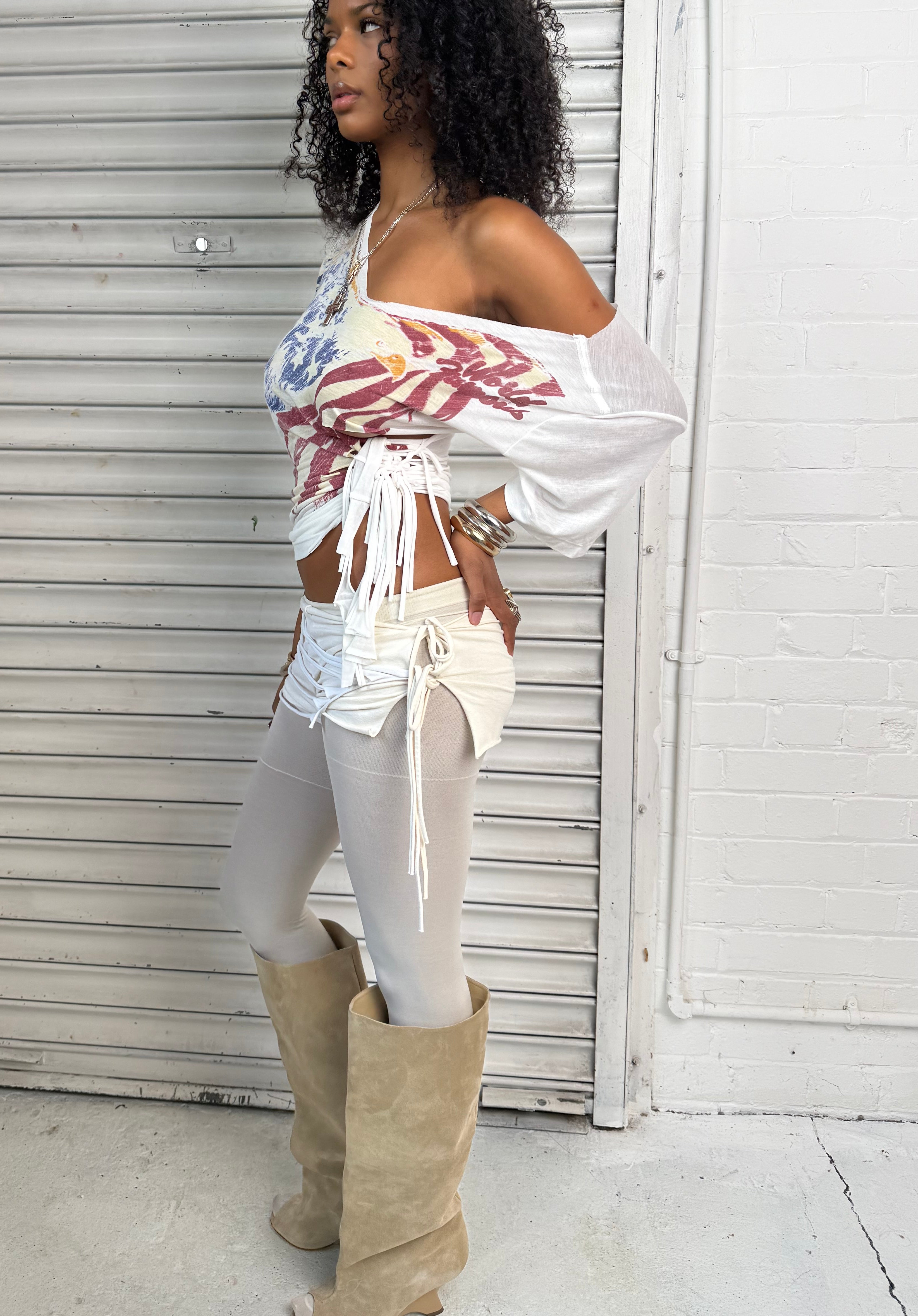 Patriotic Fringe Tee (XS)