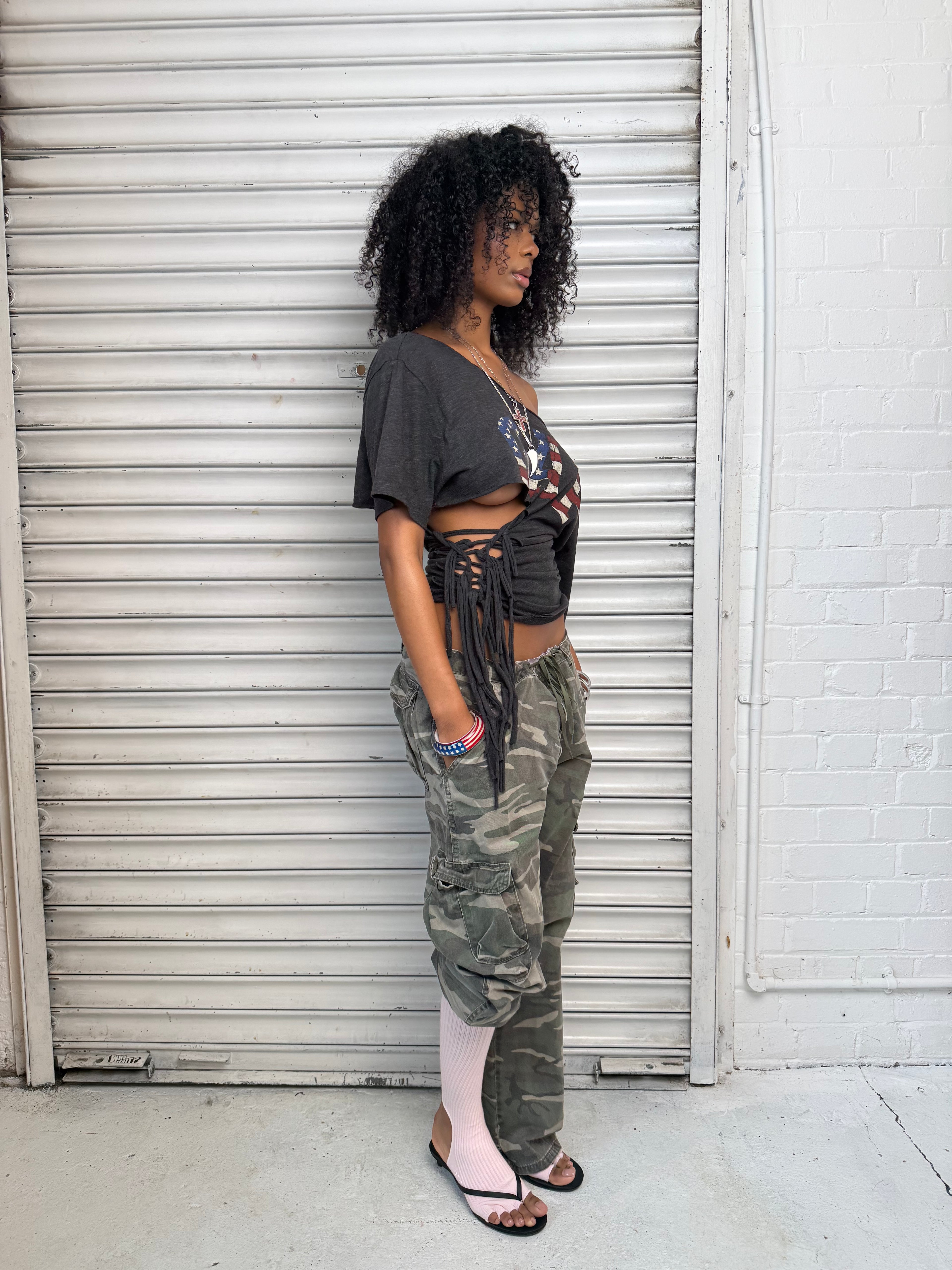 Gap USA Fringe Tee 2 (S)