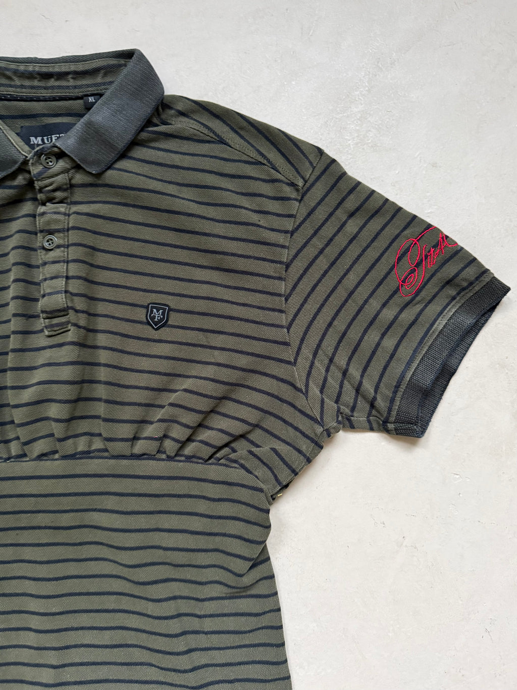 Military Reworked Polo Shirt