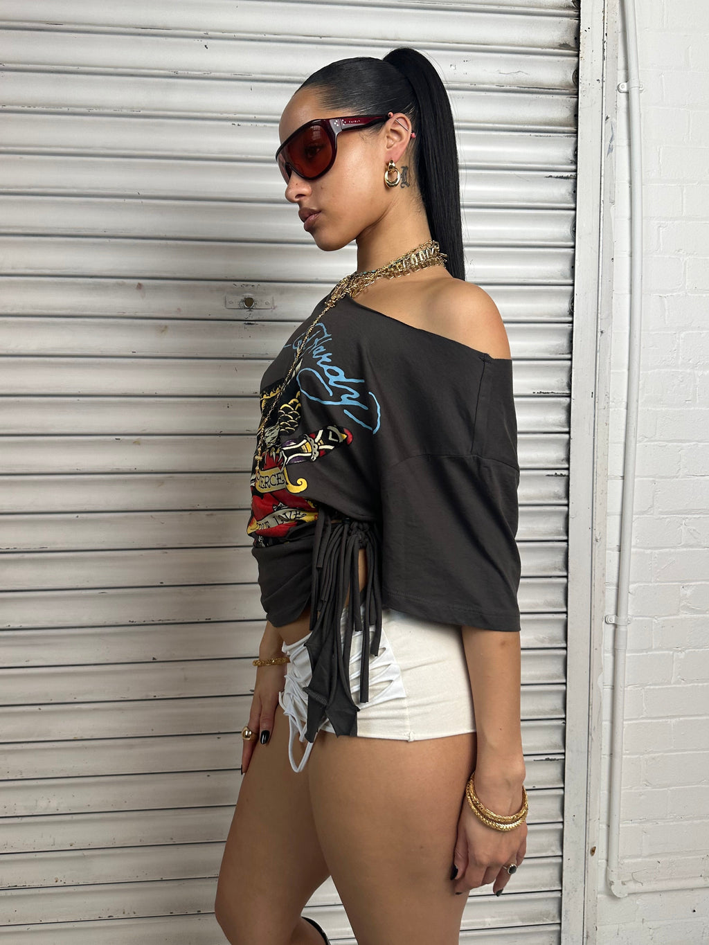 Birds of Prey Fringe Tee (XS)