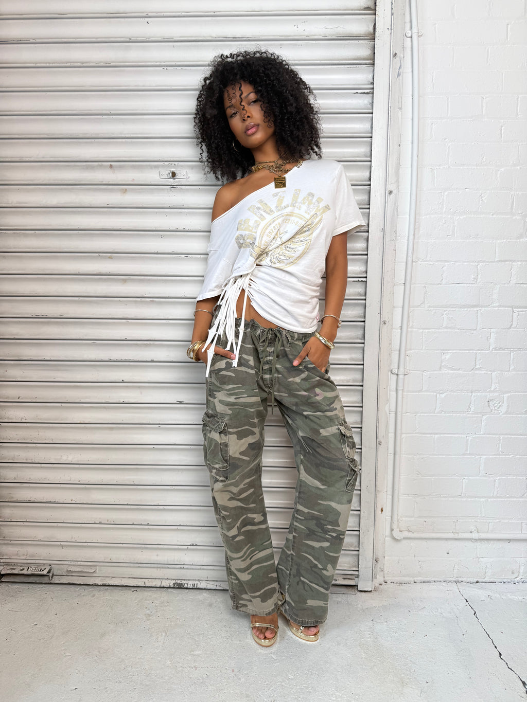 Wings Fringe Tee (S)