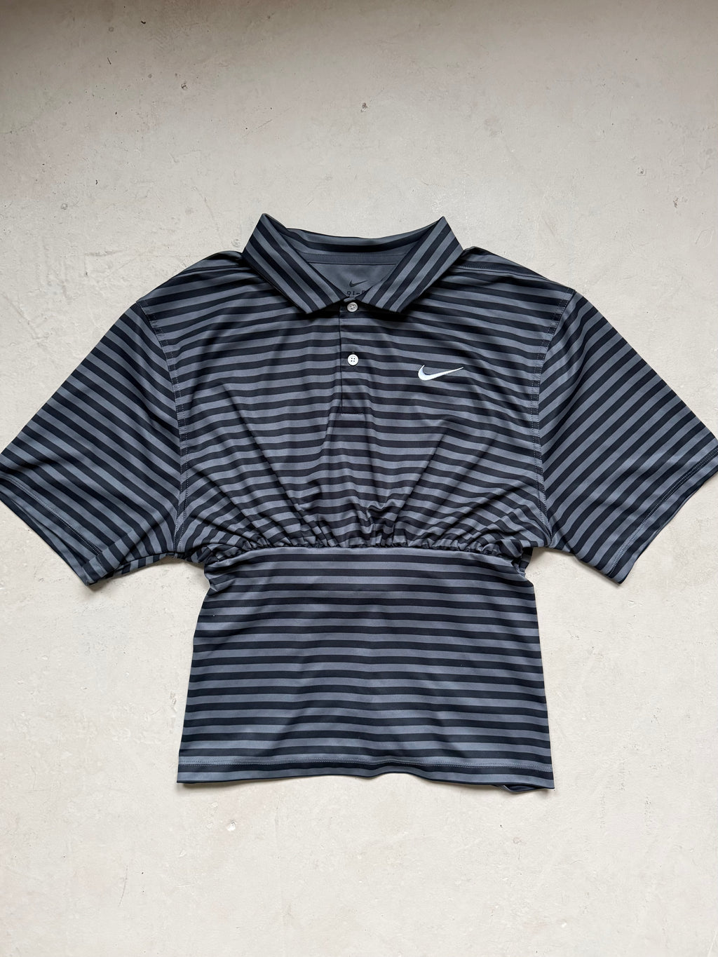Grayscale Reworked Polo Shirt