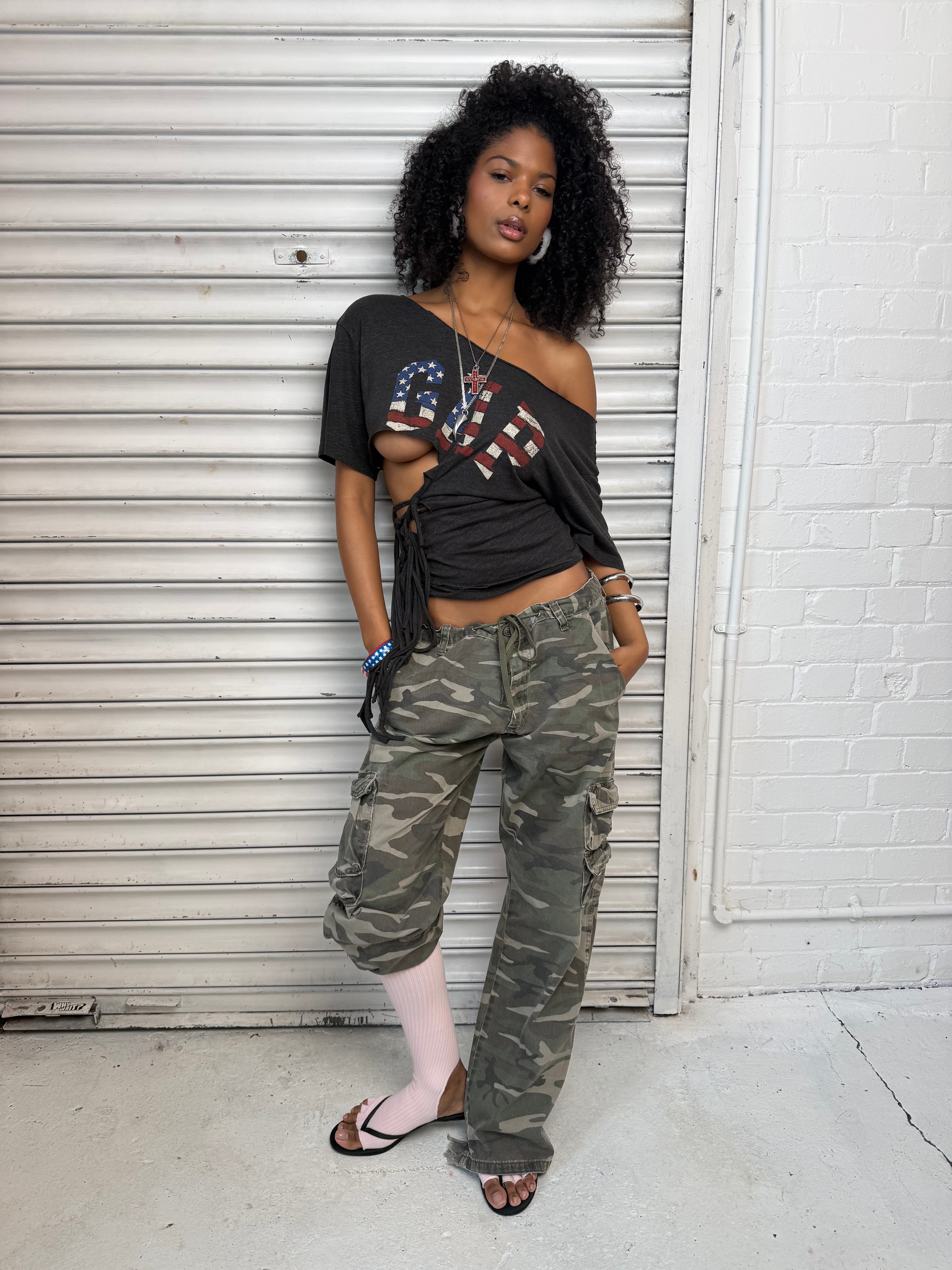 Gap USA Fringe Tee 2 (S)