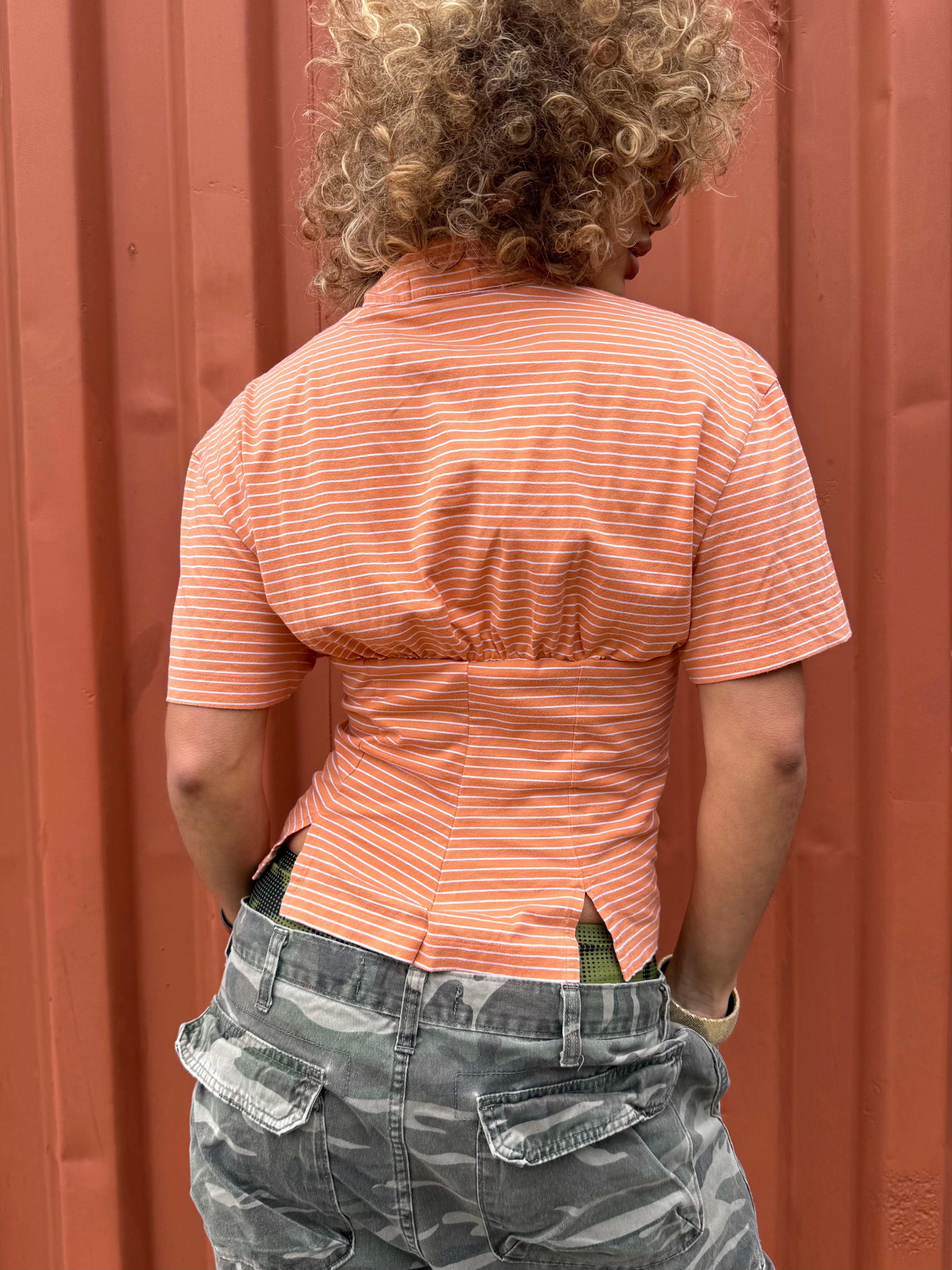 Apricot Reworked Polo Shirt