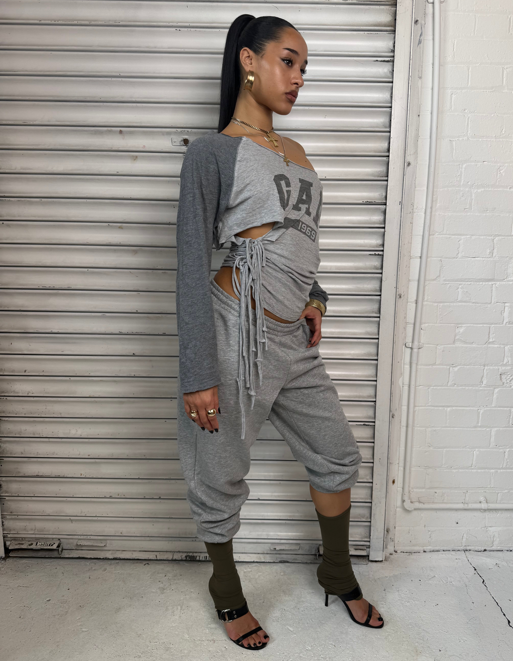 Slouchy Fringe Tee (S)