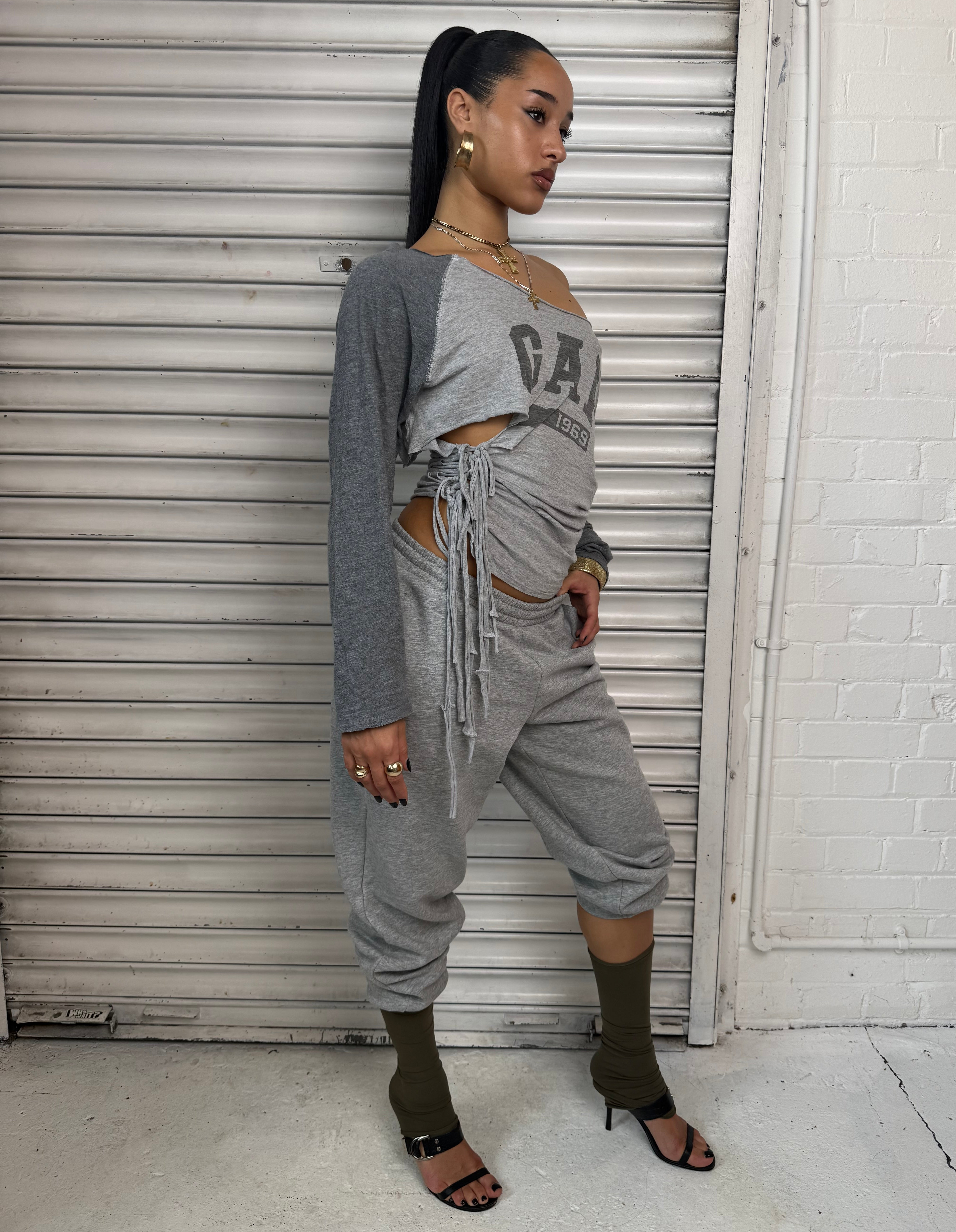 Slouchy Fringe Tee (S)