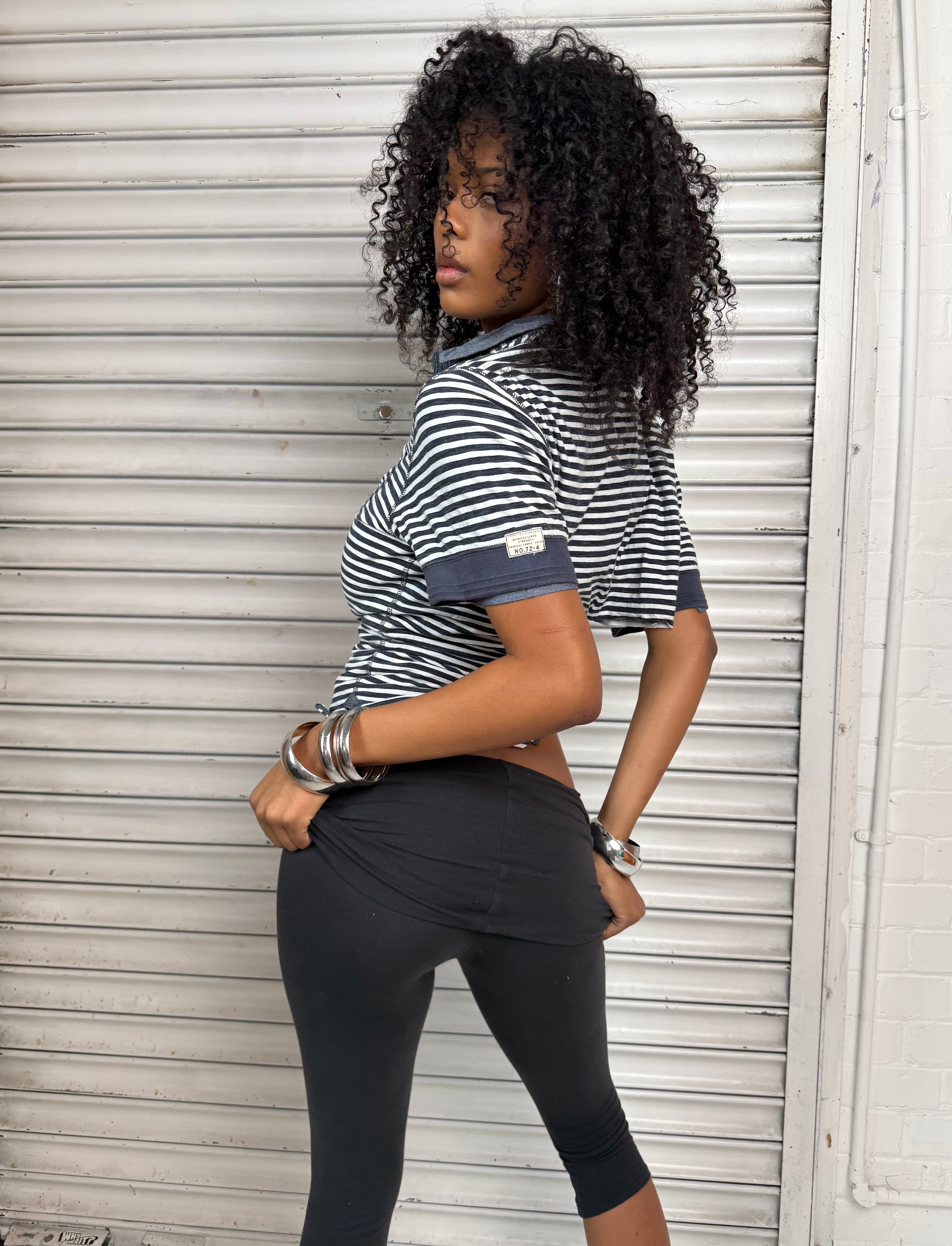 Business Casual Fringe Tee (XS)