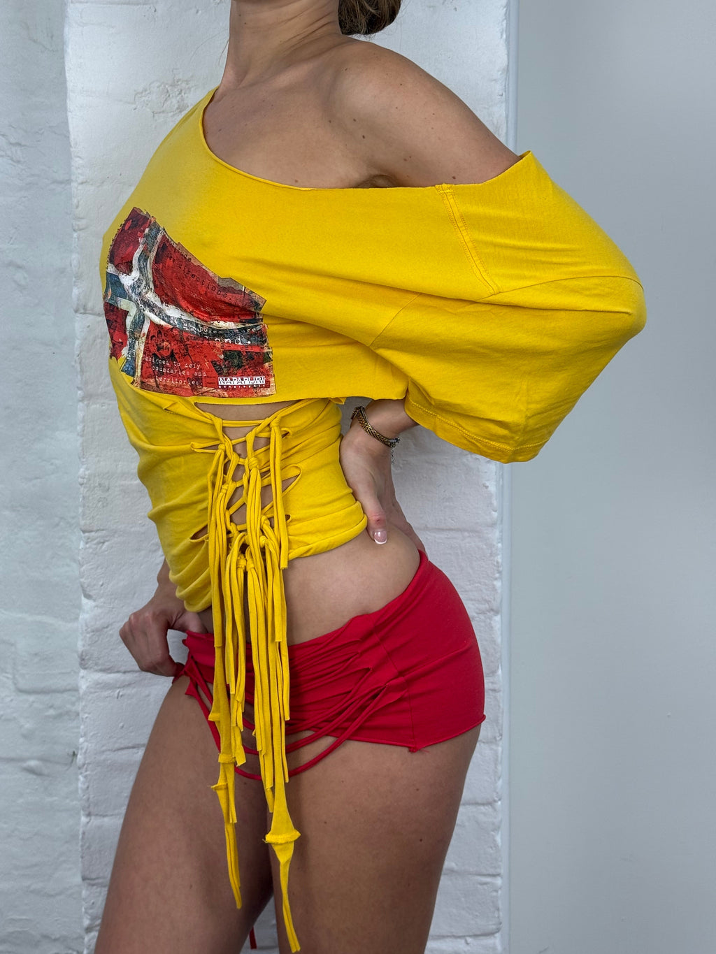 Scandi Fringe Tee (S)