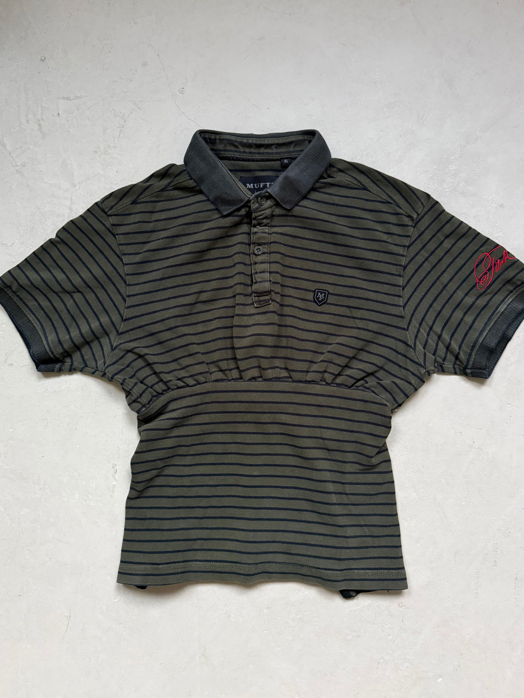 Military Reworked Polo Shirt