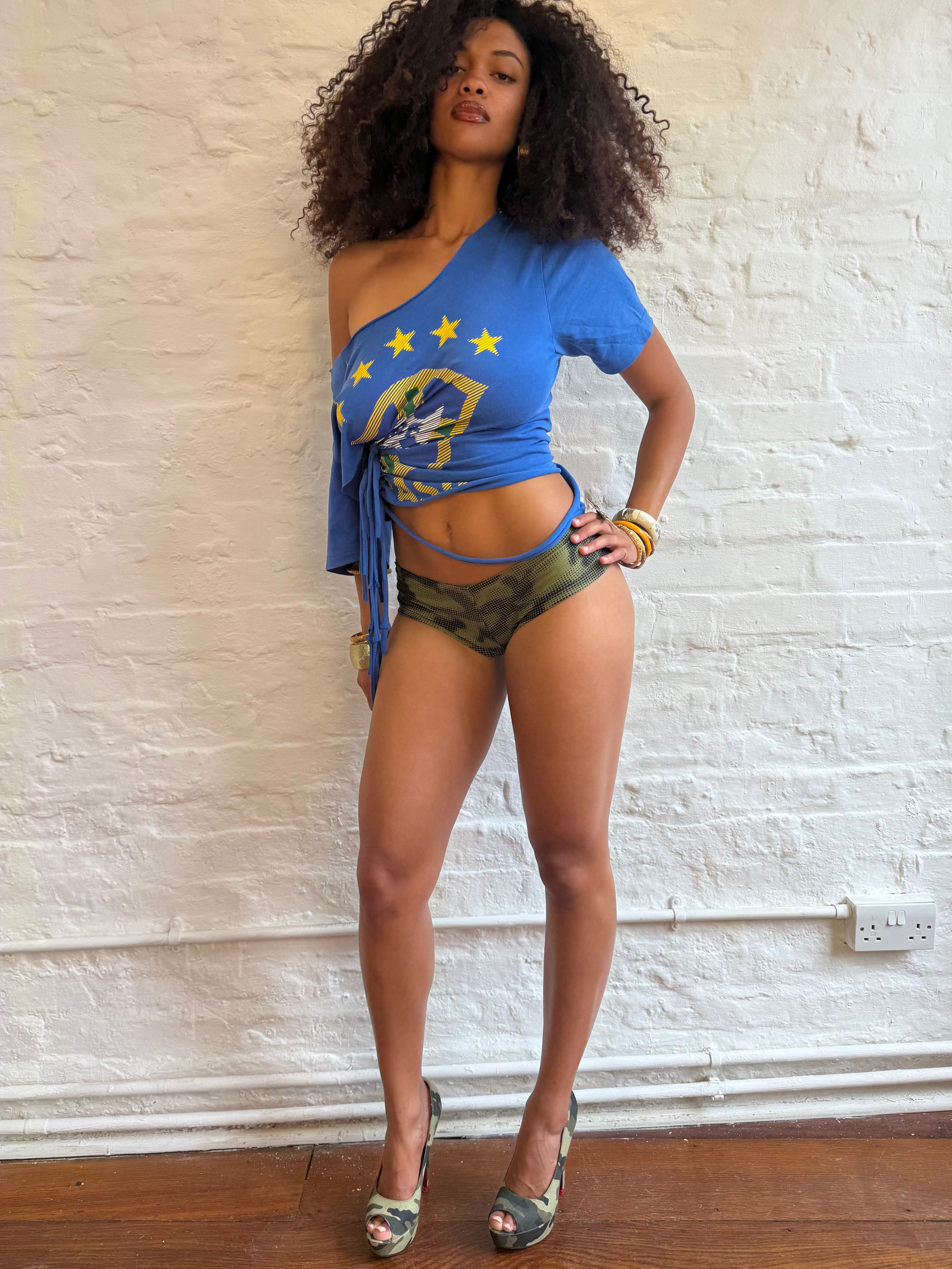 Brazil Fringe Tee
