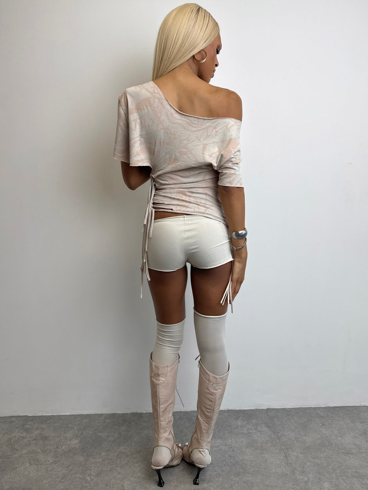 Desert Rose Fringe Tee (M-L)