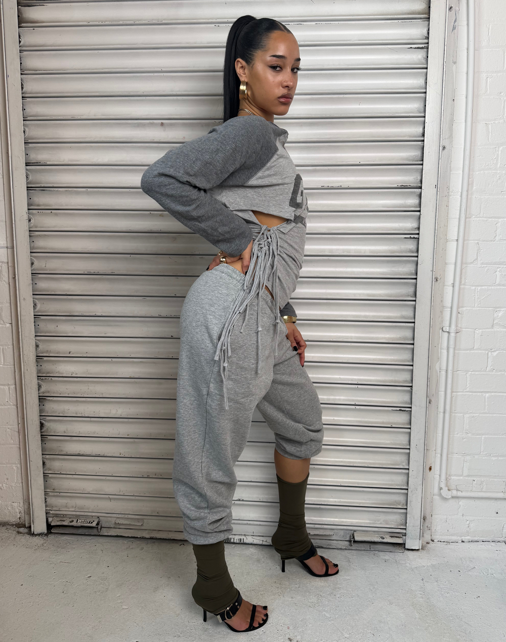 Slouchy Fringe Tee (S)