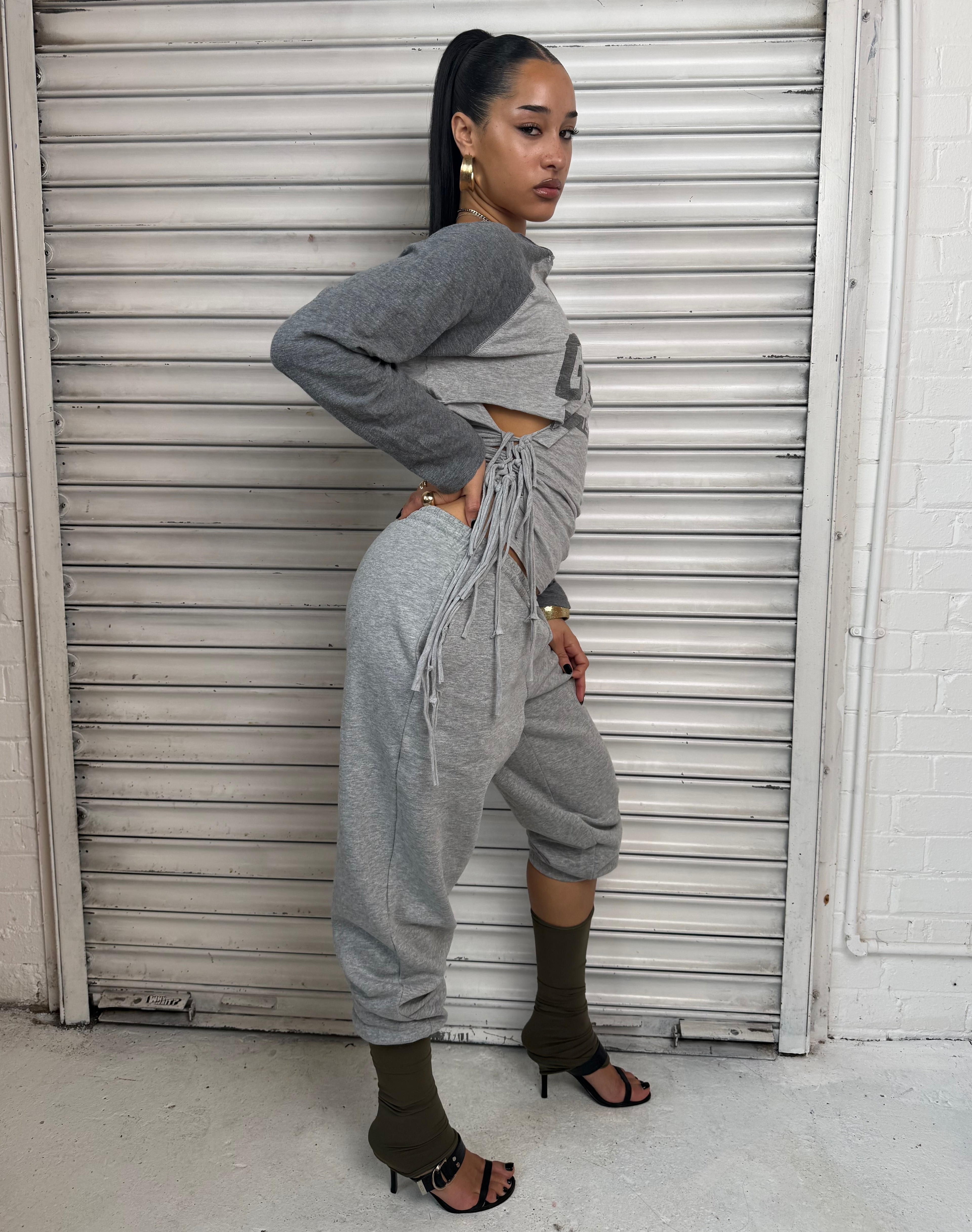 Slouchy Fringe Tee (S)