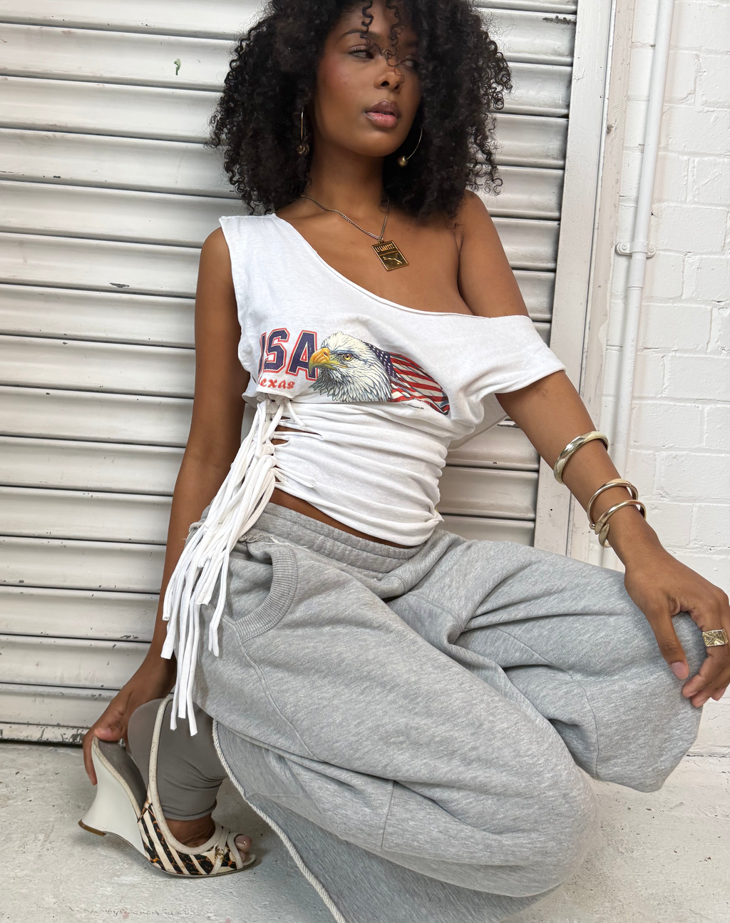 Varsity Fringe Tee (XS)