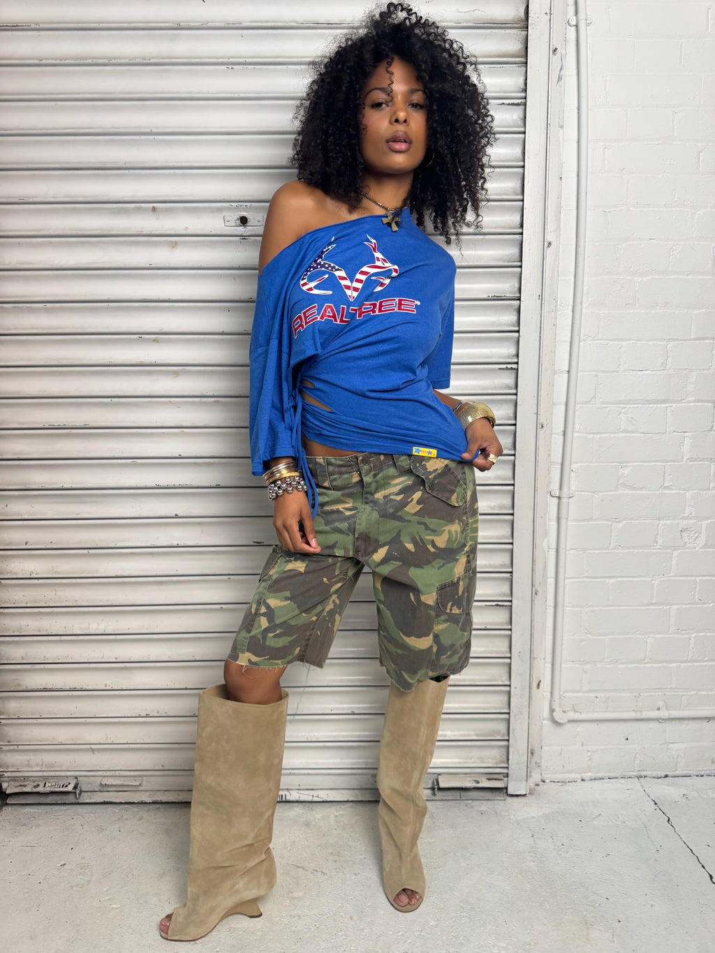 Realtree Fringe Tee (S)