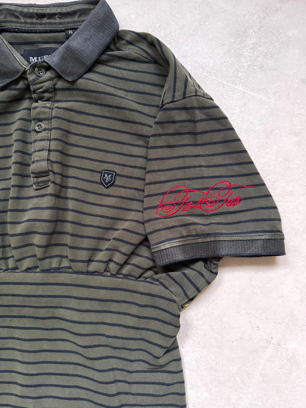 Military Reworked Polo Shirt