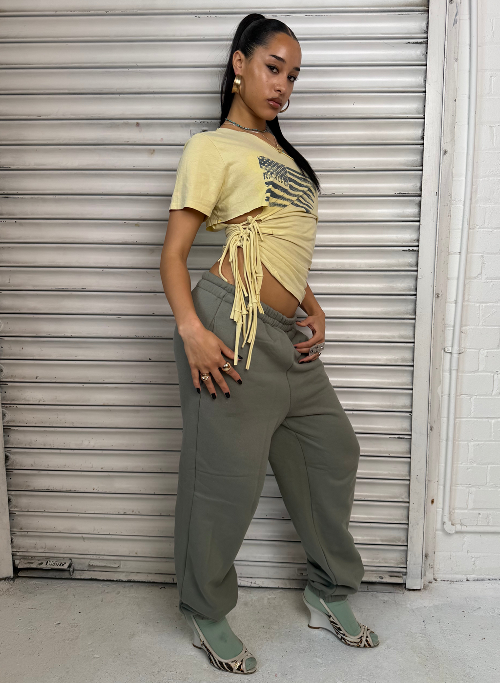 Flag Fringe Tee (XS)