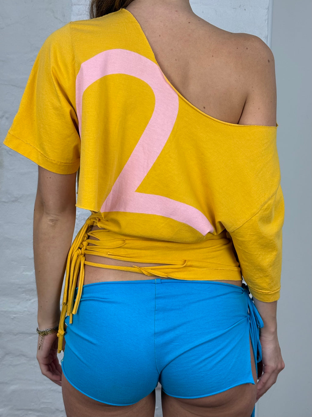 Hibiscus Fringe Tee (XS-S)