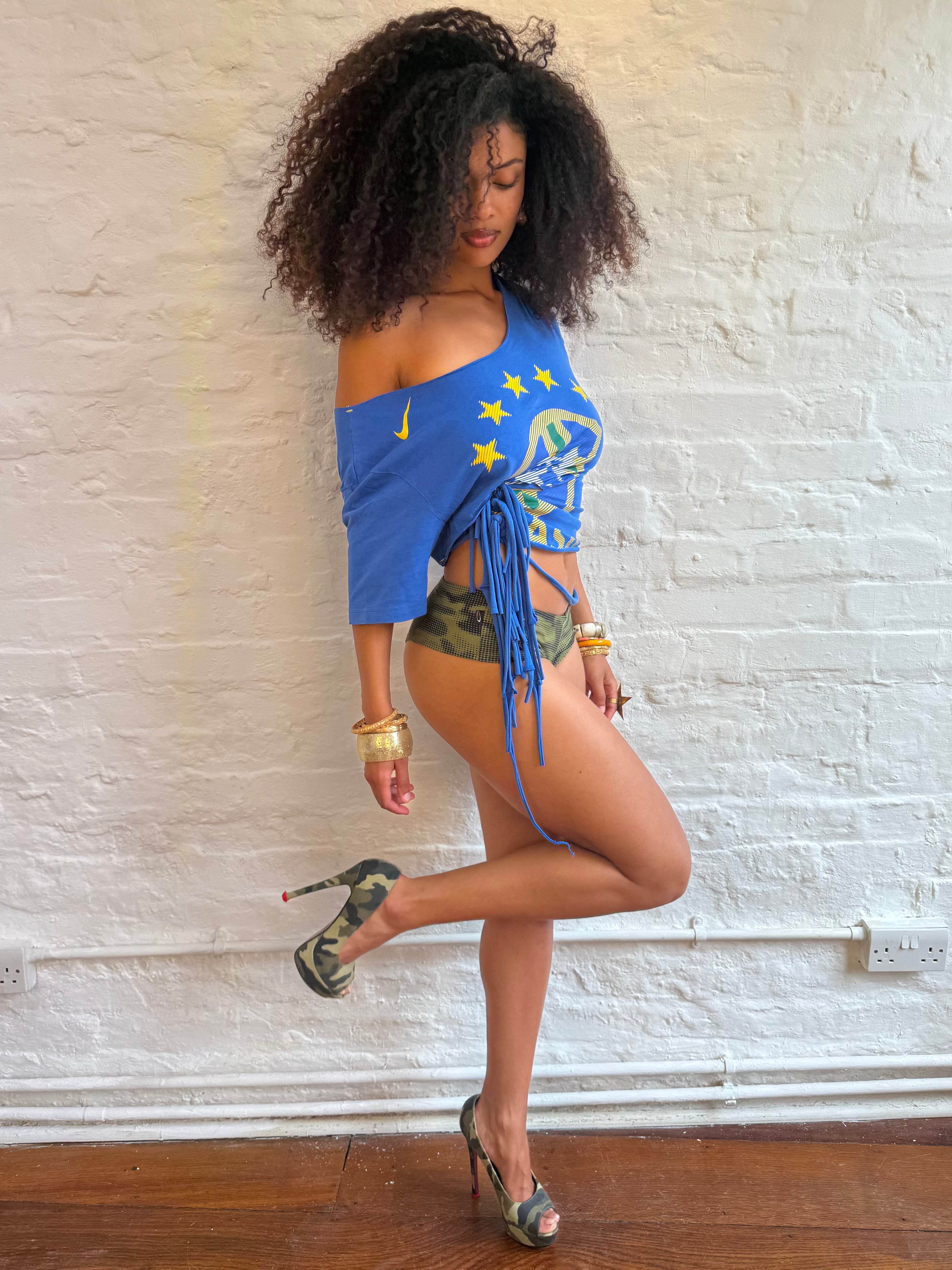 Brazil Fringe Tee