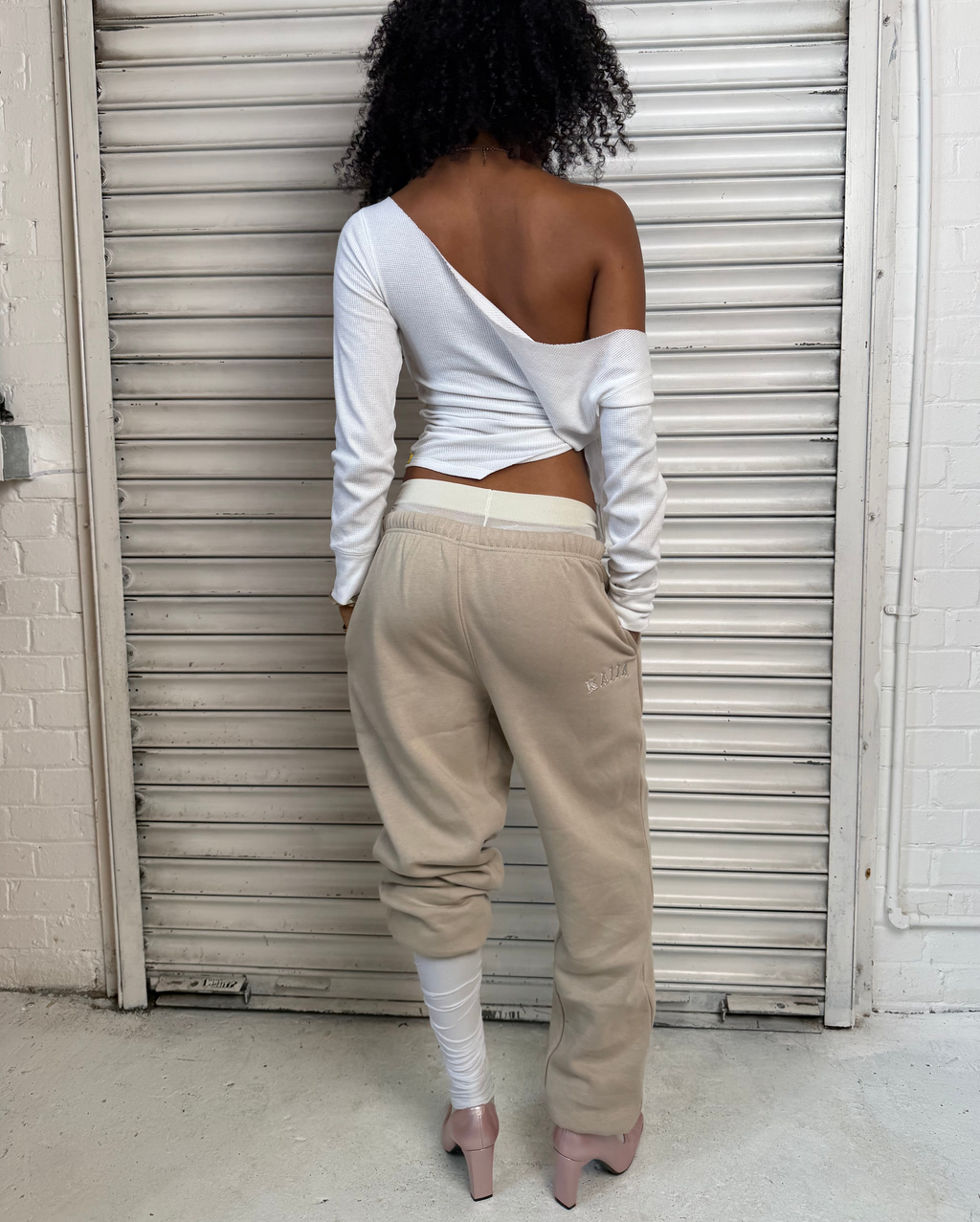 Waffle Fringe Tee (XS)