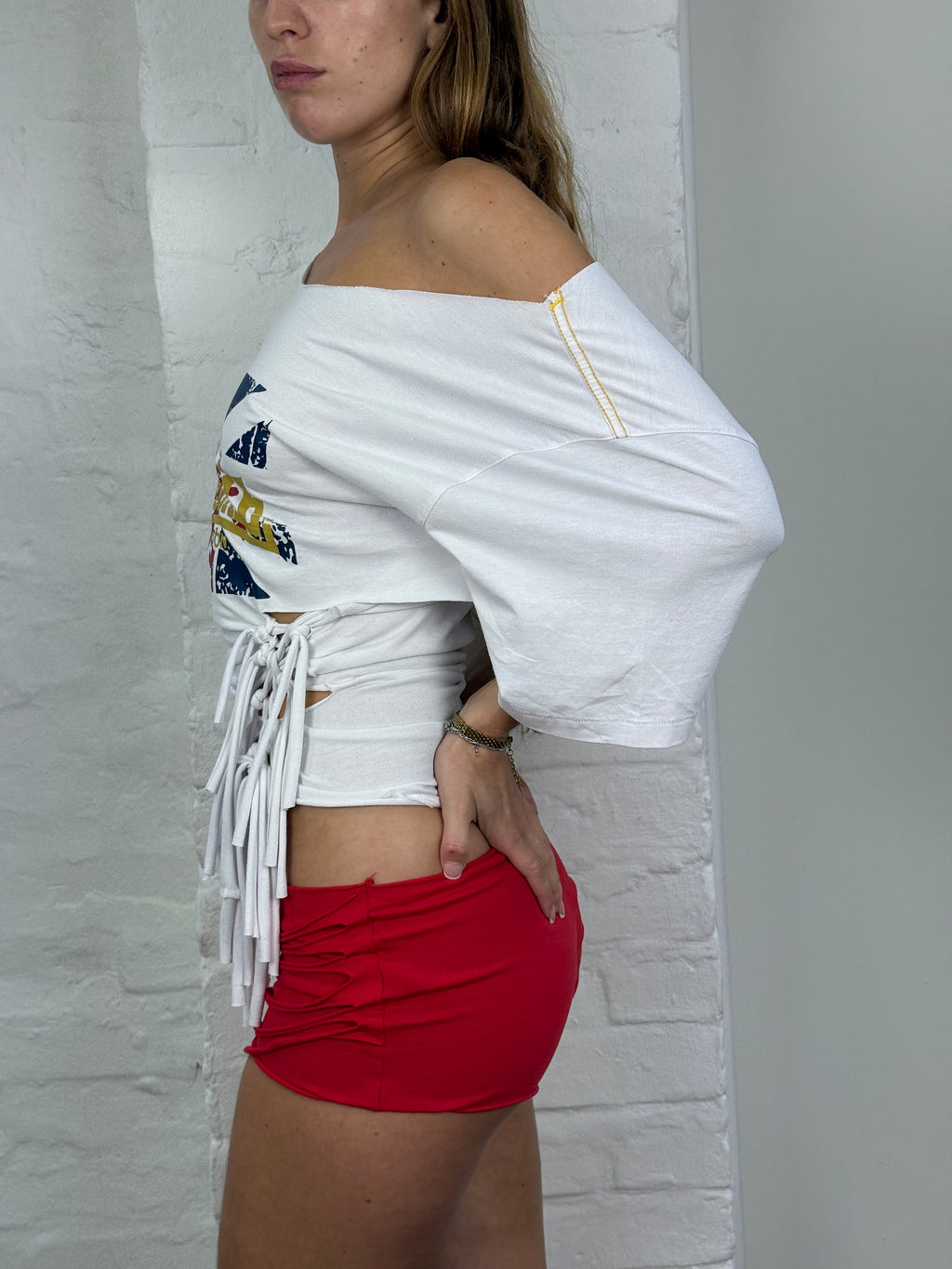Union Jack Fringe Tee (XS)
