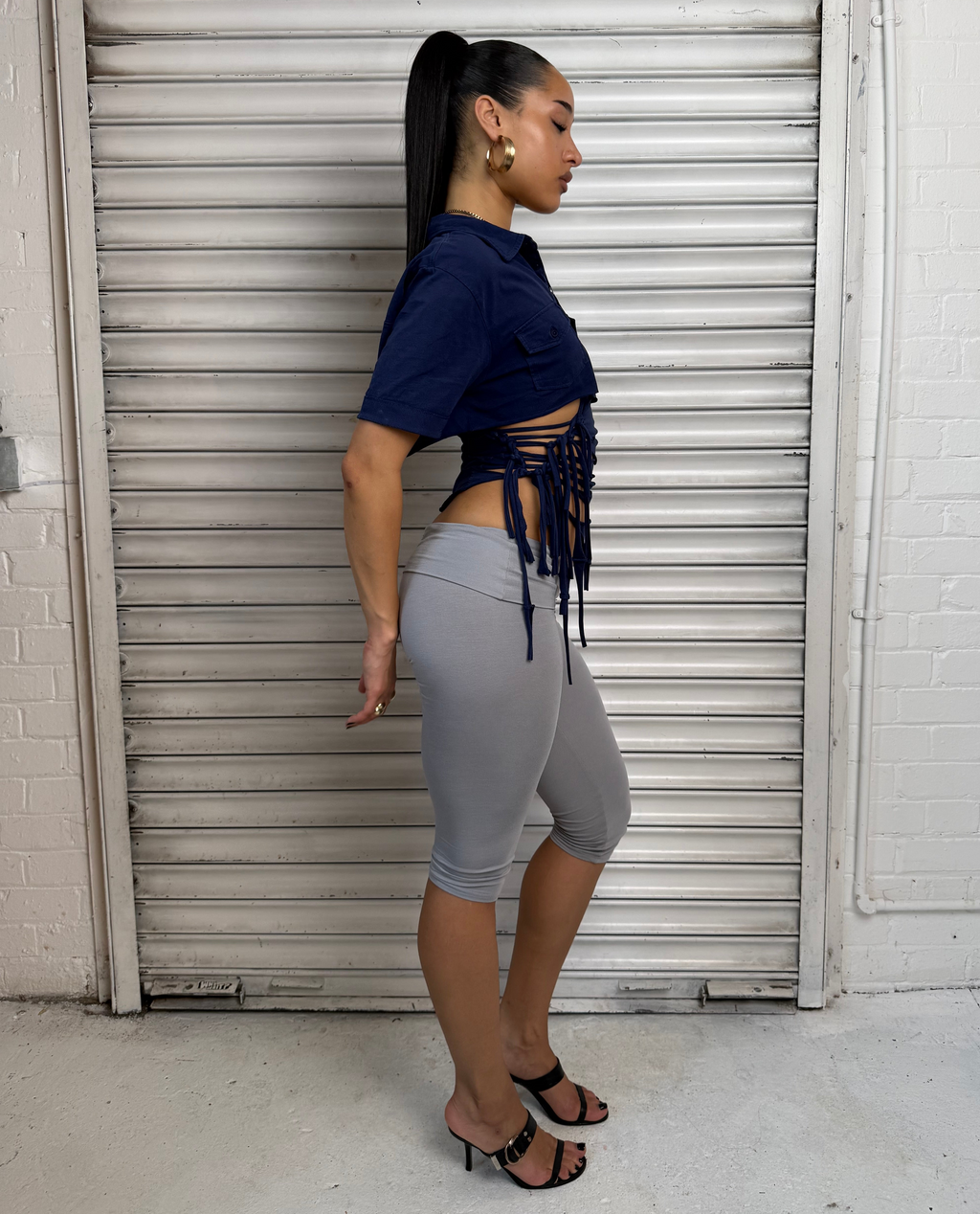 Blue Collar Fringe Tee (XS)