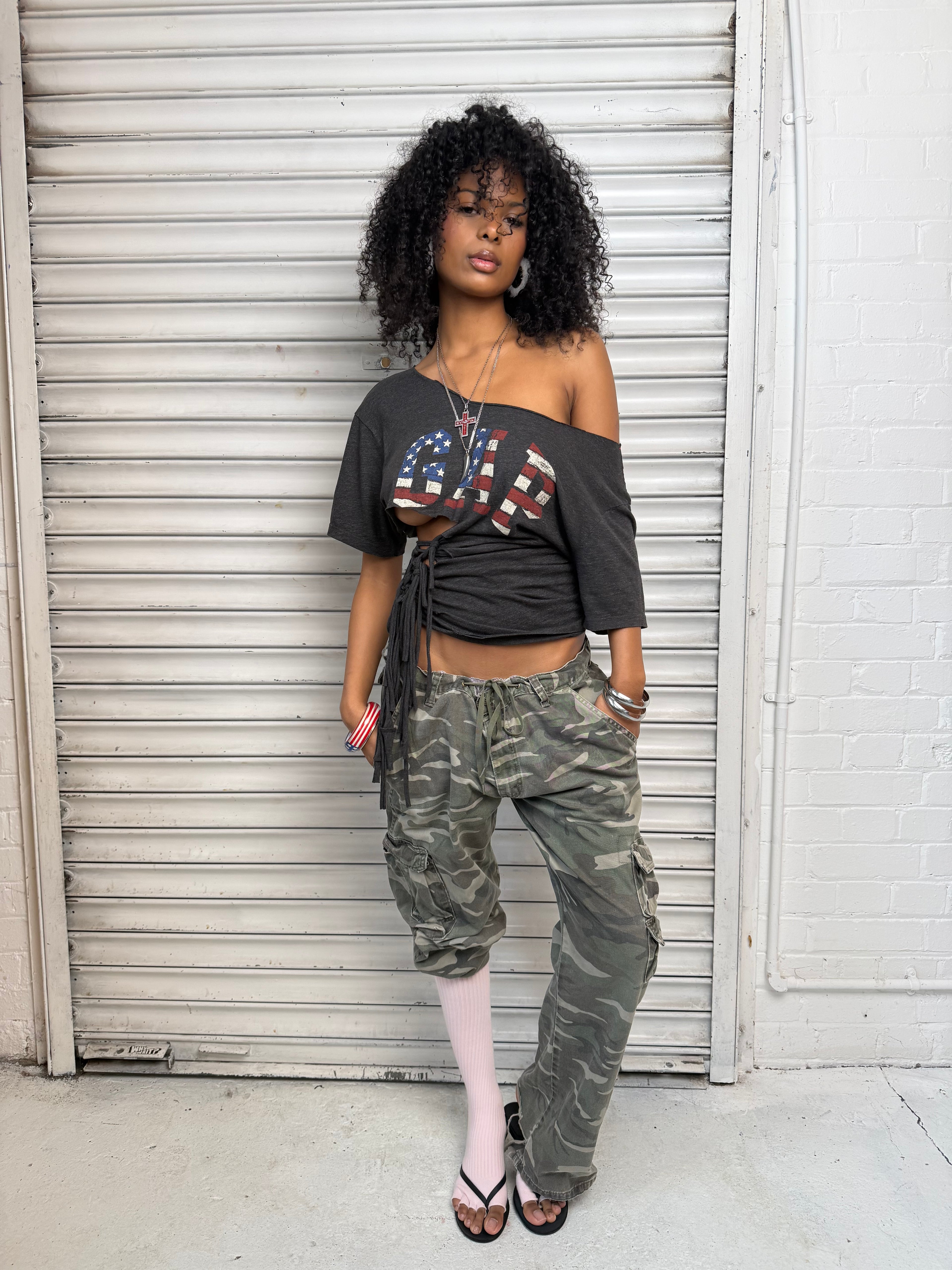 Gap USA Fringe Tee 2 (S)