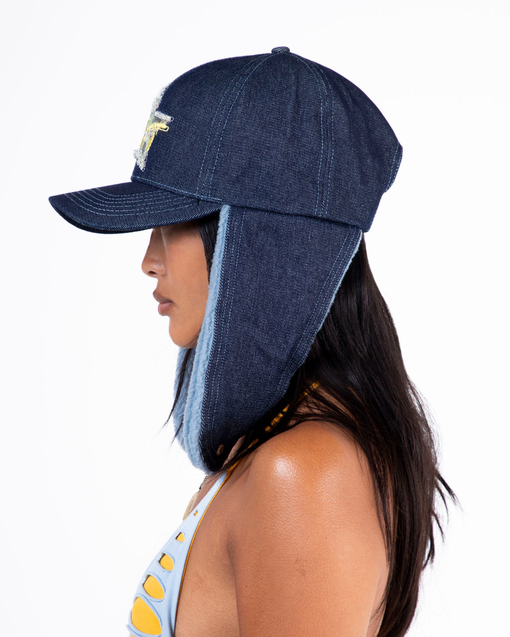 Denim Trapper Cap